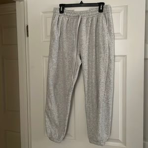 Grey joggers, Large!